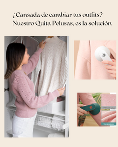 Quita Pelusa Eléctrico - Perfecto para tu Ropa "Producto 💯Original"