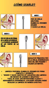 Kit de Limpieza de Oídos Profesional