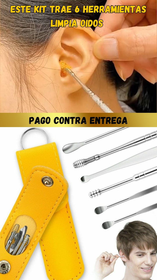 Kit de Limpieza de Oídos Profesional